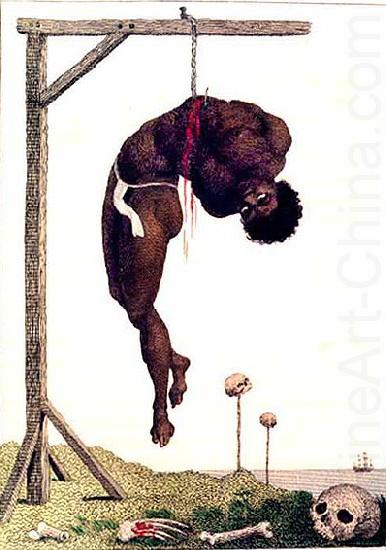 A Negro Hung Alive, William Blake